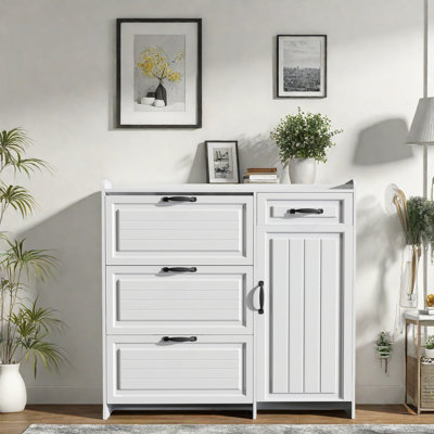 24 Pair Shoe Storage Cabinet