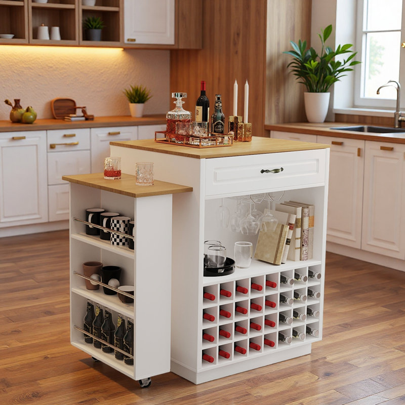 Armoire de bar Modern Modern, Blanc