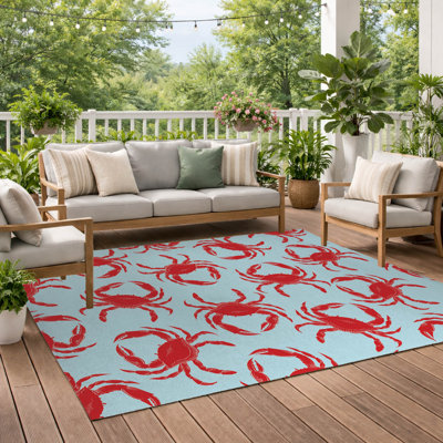 Tapis d'extérieur décoratif Crabby