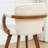 Modern Upholstered Leather Swivel 26 inch Counter Stools-970617111-946826345