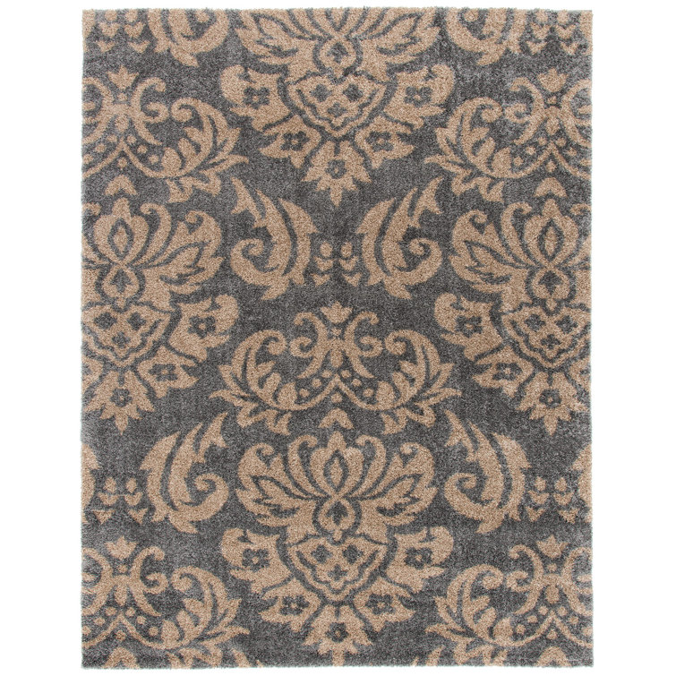 Ellyona Shag Performance Abstract Rug