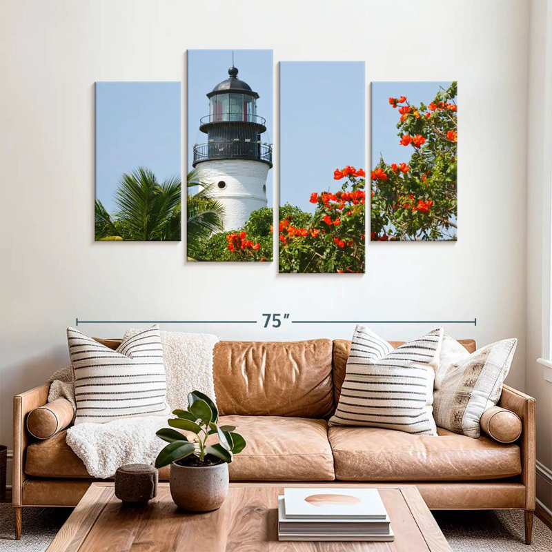 Phare emblématique de Key West, H 42 po x l 68 po
