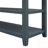 Retro Design Console Table with Two Open Shelves-755920084