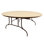 72 in. L Plastic / Acrylic Circular Banquet Table