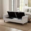 Banc de rangement de chambre moderne avec accoudoirs l 65,8 po-1098239306