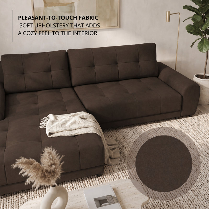 Sabria 3 Seater Sofa Bed, Left Hand Facing