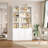 🧺 73.4" Tall Storage Tower with Door & 6 Shelves, Slim Bathroom Cabinet, Space-Saving Bathroom Organizer for Toilet, Laundry Room, Small Spaces-988862697