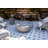 Eclipse 44" Round Propane Fire Pit Table with Wind Guard, Burner Lid & Tank Cover-110874690