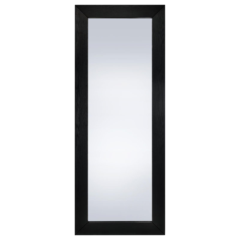 Miroir sur pied Cadence, Chêne noir