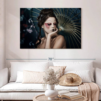 Maquillage de la Shisworth moderne Geisha