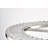 Nova - LED 23 Inch Round Flush Mount - Polished Nickel Finish - K9 Crystal