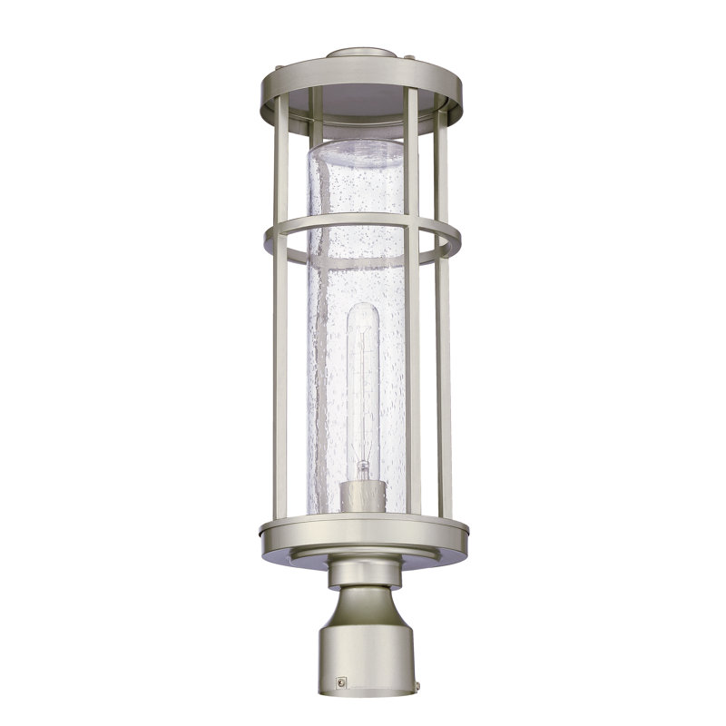 Encompass Seeded Lantern Head, Satin Aluminum