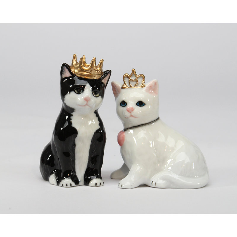 Prince And Princess Cat Salt And Pepper