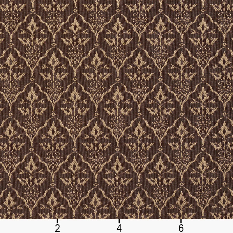 Tissu cameo diamond, Brun