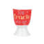''You Crack Me Up'' 6 Piece Egg Cup Set