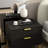 19.7" 2-Drawer Nightstand
