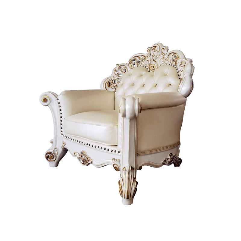 Fauteuil capitonné 48,09 po