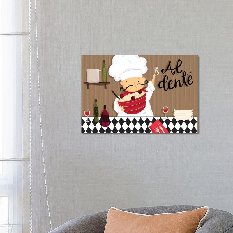 «Bon Appetit III» par Jessica Weible, impression sur toile tendue, H 18 po x l 26 po x P 1,5 po