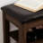 Comfortable Height-Adjustable Stool, Brown Rubberwood, Leather, Storage Space And Practical Bench, Adjustable Height, Three Layers Of Ventilation-27605241