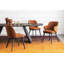 Foyer Upholstered Armchair with Wooden Base-506373487-506373484