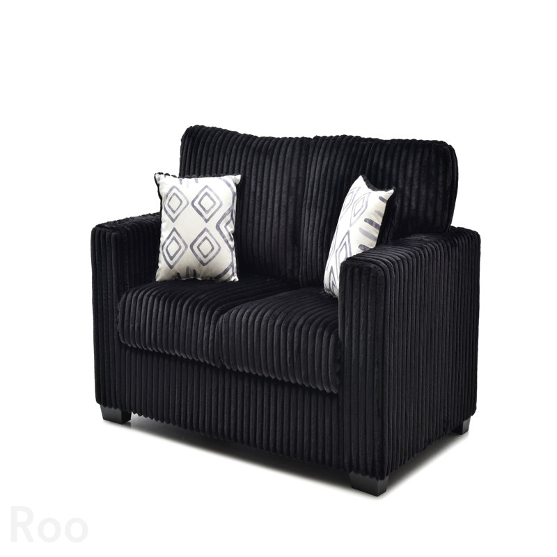 Loveseat  Black