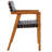 Radbroke 18'' H Solid Wood Armchair-780966791