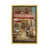 Toile avec cadre or