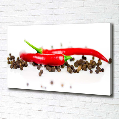 Chilli And Pepper - Wrapped Canvas Print