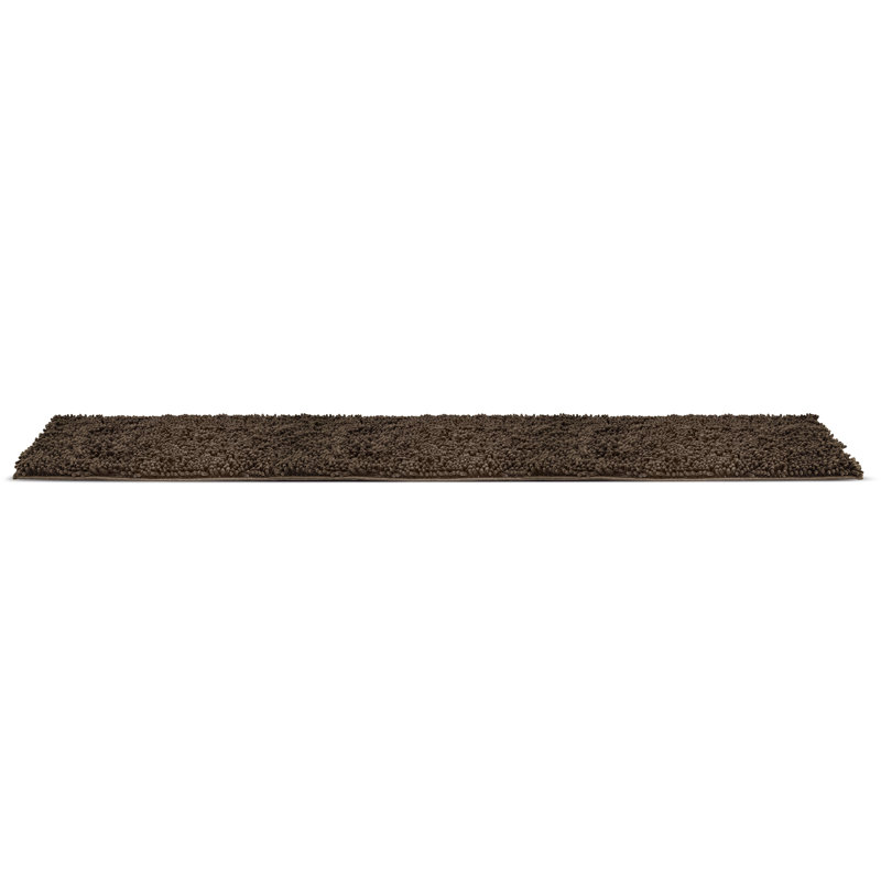 Muddy Paws Chenille Towel and Shammy Pet Mat, Mud, Runner (60" W x 30" D x 1" H)