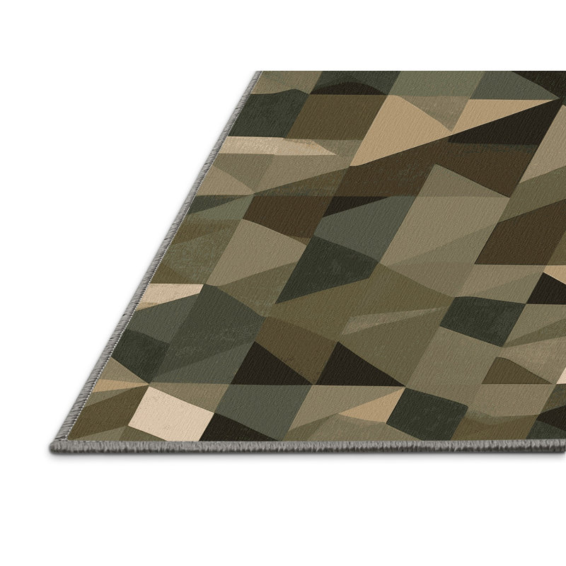 Field Stripe Rug, Rectangle 6' x 9'