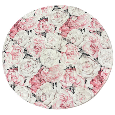 Floral Area Rug