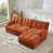 Chenille orange sélectionné