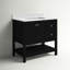 Ensemble de meuble-lavabo simple 36 po Krish-214743885