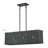 Arsdale 3 Light Black Medium Linear Chandelier