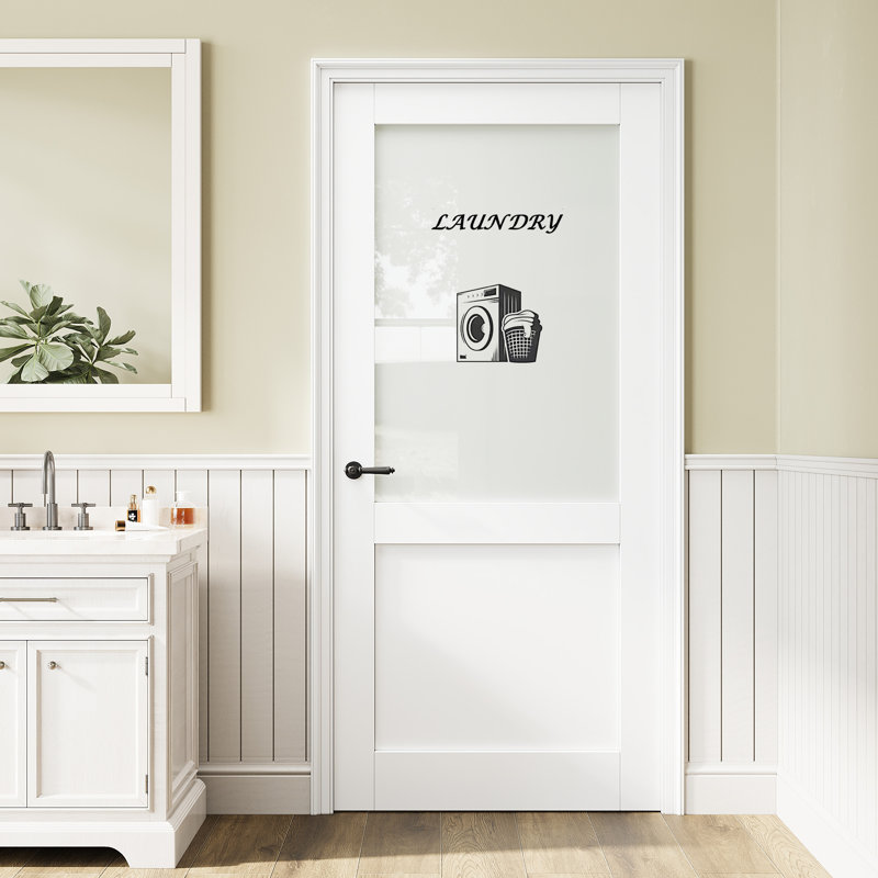 Porte standard en bois manufacturé massif, 36 po x 96 po
