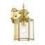 Lanterne murale d'extérieur biseautée H 13 po Chyeanne-61926122