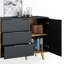 Oyama 138 Cm Wide 3 Drawer Sideboard