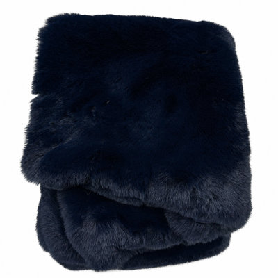 Faux Fur Throw Blanket Durable Throw