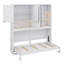 Lit escamotable simple à économie d'espace avec armoire de rangement et cadre de lit pliable multifonctionnel avec éclairage et connecteurs USB-1934453468
