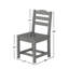 Ensemble de 2 chaises de salle à manger sans accoudoirs pour l'extérieur: bois synthétique PEHD et résistant aux intempéries-1399699365