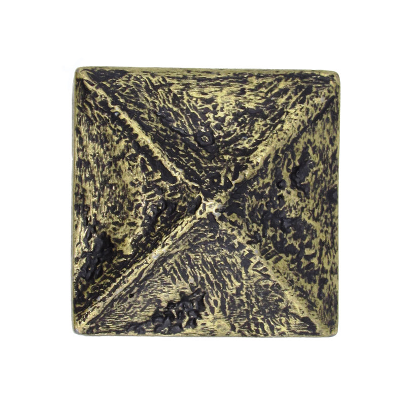 Poignée carrée surdimensionnée, Laiton OX