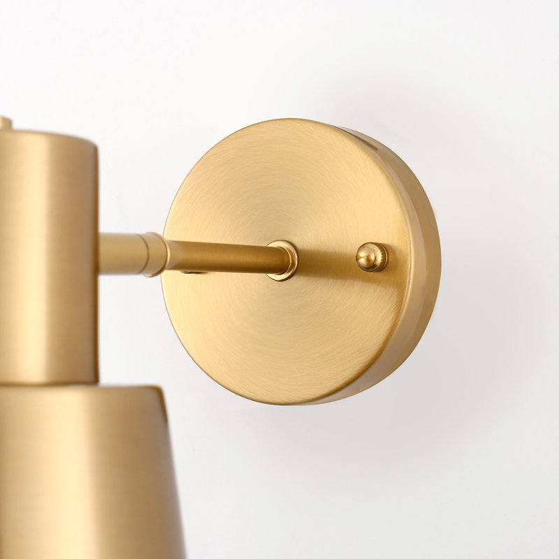 Armed Wall Sconce Chargeable RGB Dimmable, Gold