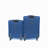 (20+24) Two-Piece Suitcase Suitcase Set Oxford Trolley Case Without Password Lock Universal Wheel