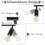 Atami 1-Light 7cm Flush Mount