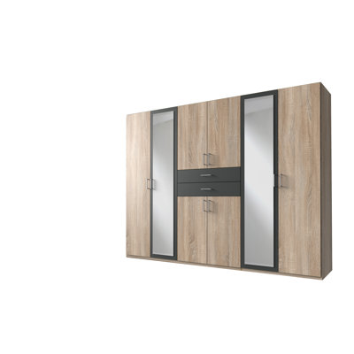 Aeman 6 Door Wardrobe