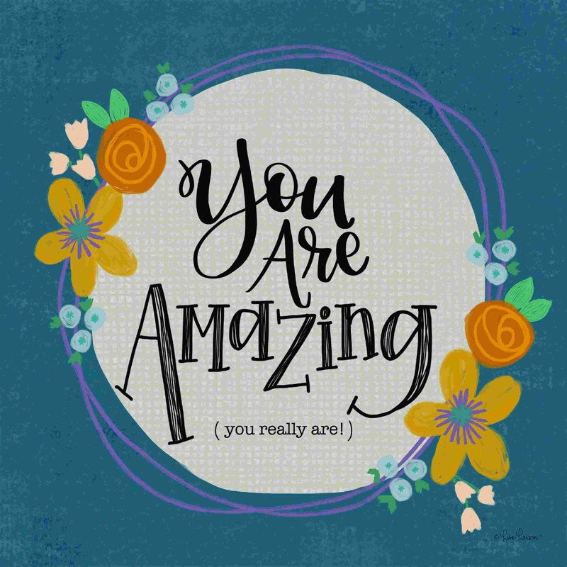You Are Amazing 2886783, L 12 po x H 12 po