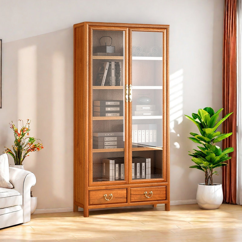 Classic and practical storage bookcase, Brown