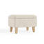 Artus 49cm Wide Rectangle No Pattern Ottoman with Storage-1176938659