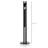 46" Tower Fan Cooling With Air Filter, Oscillating, 3 Speeds, 12H Timer, And Remote Control, For Bedroom, Grey