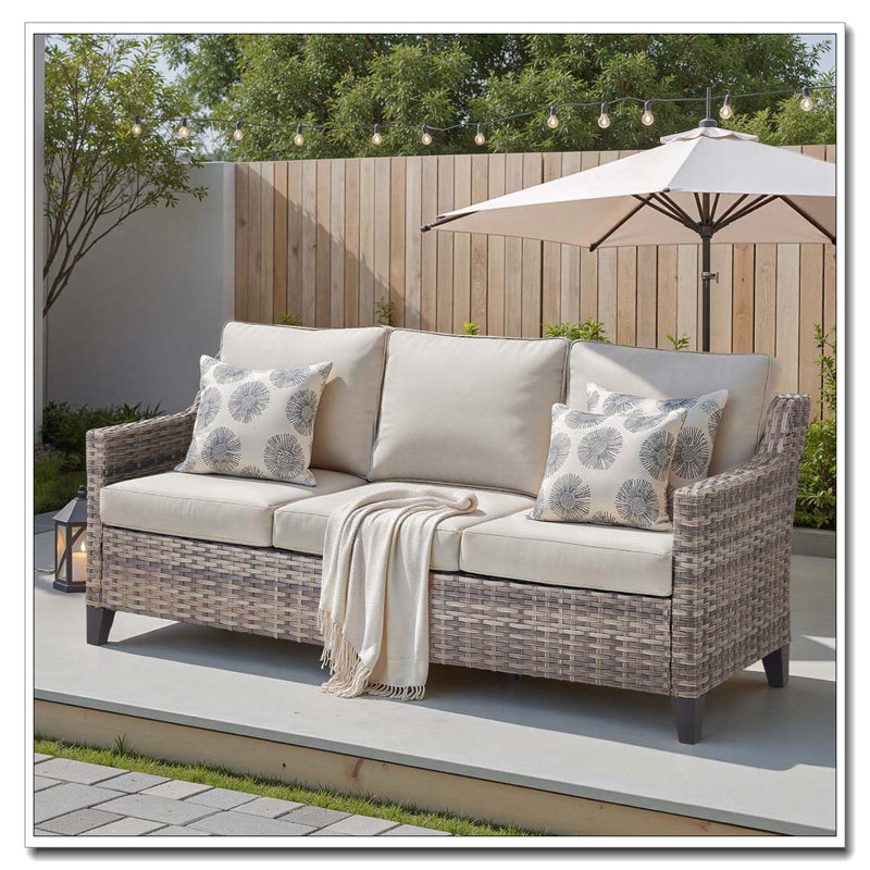Canapé d'extérieur 73,2, Beige